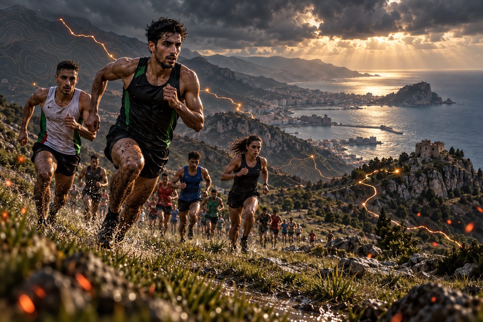 Béjaïa Wilaya Cross-Country Championships — race banner